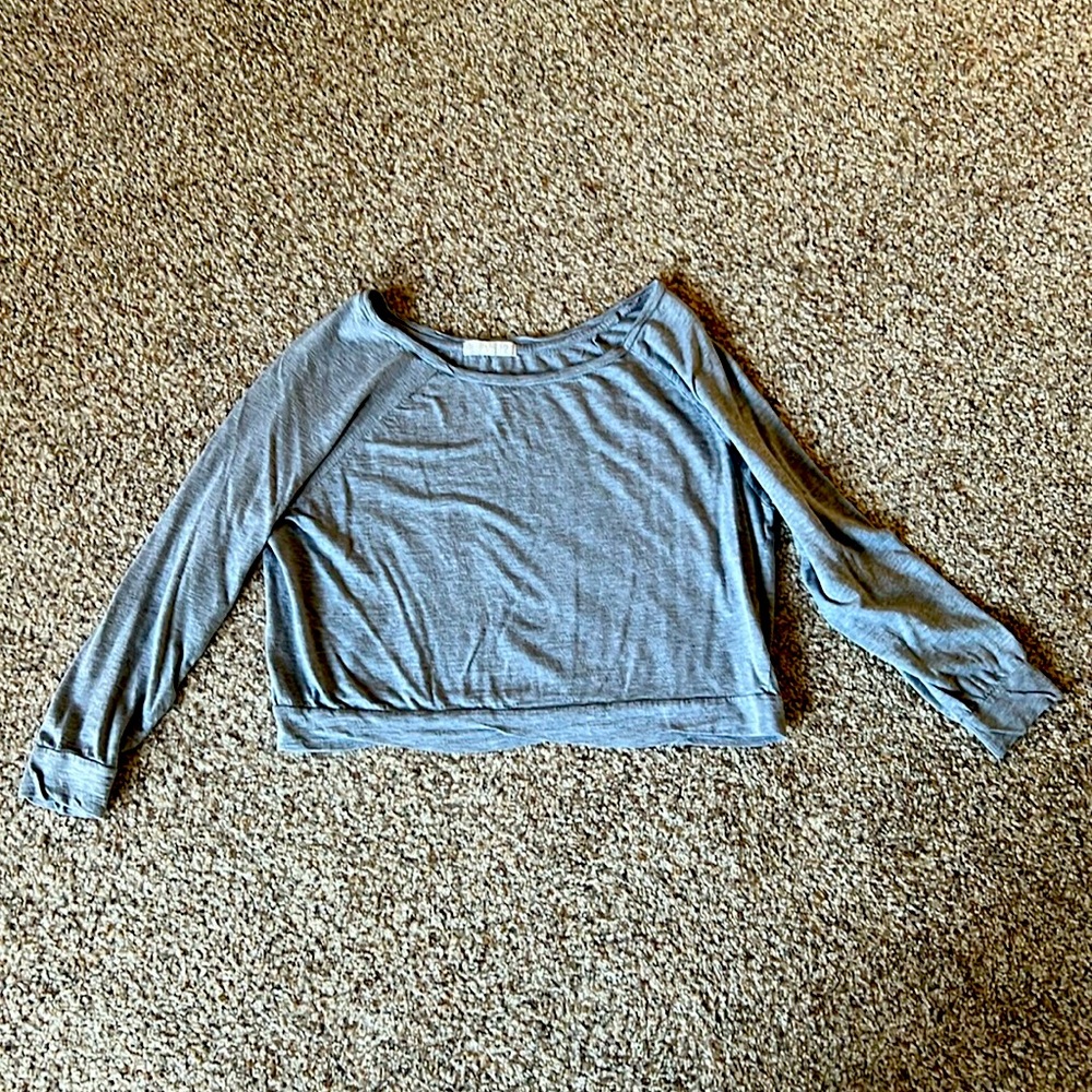 Crop Top 3/4 Sleeve